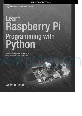 Cover of Learn Raspberry Pi Programming With Python.Pdf