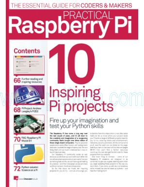 Cover of Linux User & Developer Uk Sample Pi Projects.Pdf