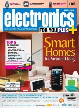 Cover of Electronics For You April 2014 In.Pdf