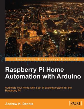 Cover of Raspberry Pi Home Automation With Arduino 2013.Pdf