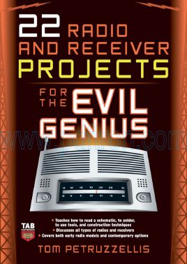 Cover of 22 Radio Receiver Projects For The Evil Genius.Pdf