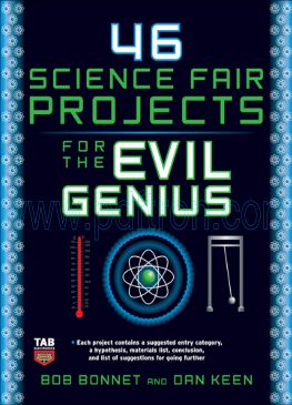 Cover of 46 Science Fair Projects For The Evil Genius.Pdf