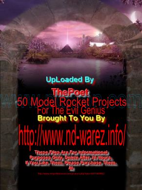 Cover of 50 Model Rocket Projects For The Evil Genius 004706 .Pdf