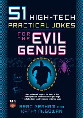 Cover of 51 High Tech Practical Jokes For The Evil Genius.Pdf