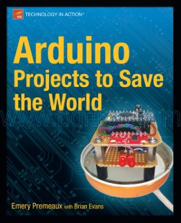 Cover of Arduino Projects To Save The World.Pdf