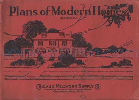 Cover of Chicago Millwork Supplyco Plans For Modern Homes.Pdf