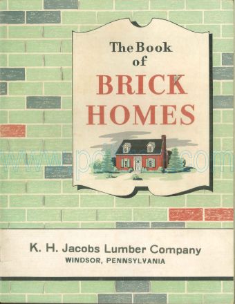 Cover of The Book Of Brick Homes.Pdf