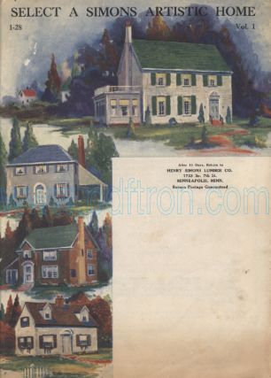 Cover of Henry Simmons Lumber Co Selecta Simons Artistic Home0001.Pdf