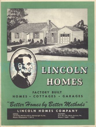 Cover of Lincoln Homes Co Lincoln Homes19520001.Pdf