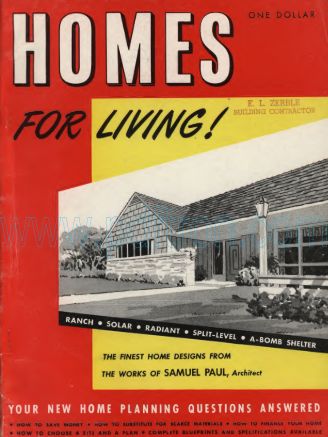 Cover of Arch Plan Serv Homes For Living 0001.Pdf