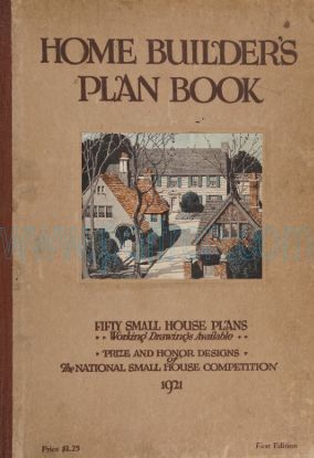 Cover of Builders Plan Book.1921.Pdf