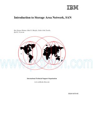 Cover of Introduction to Storage Area Network SAN sg245470.pdf