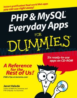 Cover of PHP & MySQL - Everyday Apps for Dummies (459 pages) - English.pdf