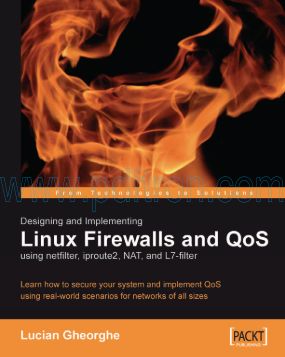 Cover of Packt.Publishing.Designing.and.Implementing.Linux.Firewalls.with.QoS.Oct.2006.pdf