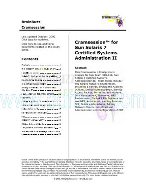 Cover of UNIX - solaris 7 test 2.pdf