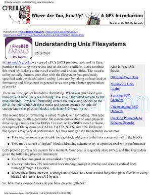 Cover of Understanding UNIX Filesystems.pdf