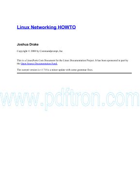 Cover of (eBook) - Linux Networking HOWTO.pdf