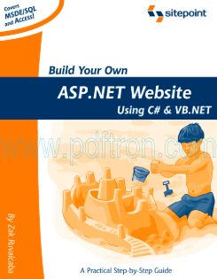 Cover of SitePoint - Build your own ASP.NET website using VB.NET and CSharp.NET.pdf