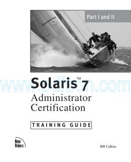 Cover of Solaris 7 - Administrator Certification Guide.pdf