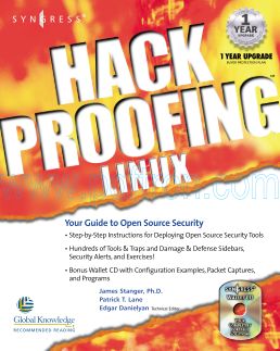 Cover of Hack Proofing Linux - A Guide To Open Source Security.pdf