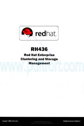 Cover of RH436_RedHat_Enterprise_Clustering_and_Storge_Management_edu.pdf