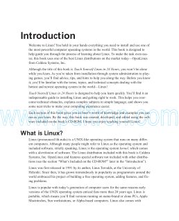 Cover of Sams' Teach Yourself Linux.pdf