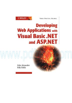 Cover of Developing Web Applications with Visual Basic.NET and ASP.NET.pdf