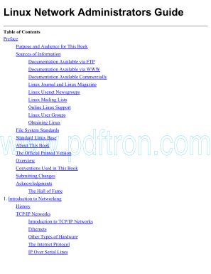 Cover of eBook - Manual - Linux Net Admin Guide.pdf