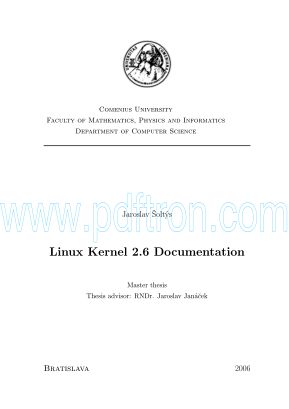 Cover of linux kernel 2.6 internals - Jaroslav -oltys Master Thesis.pdf