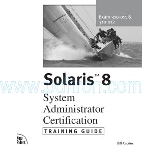 Cover of Solaris 8 Administrator Certification Training Guide.pdf