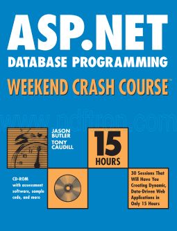 Cover of Book - Visual Studio ASP.NET Database Programming Weekend Crash Course.pdf