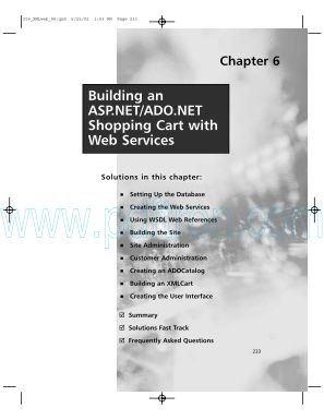 Cover of Building ASP.NET Shopping Cart With Web Services.pdf