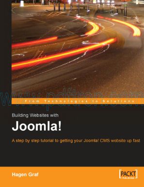 Cover of Building Websites with Joomla - A step by step tutorial.pdf