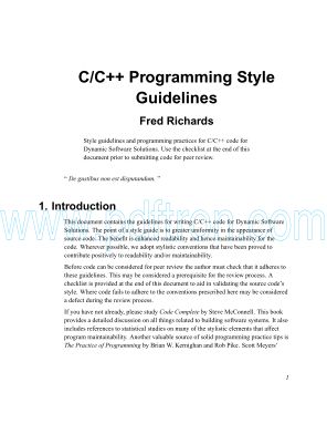 Cover of C & C++ Programming Style Guidlines.pdf