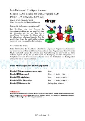 Cover of citrix ica_anleitung.pdf