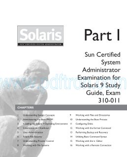 Cover of McGraw-Hill - Sun Certified System Administrator for Solaris 9.0 Study Guide - 2002 - (By Laxxuss).pdf