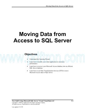 Cover of Moving from Access to SQL Server.pdf