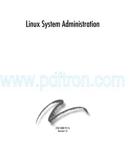 Cover of LPI - Linux System Administration.pdf