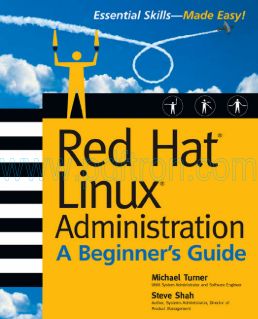 Cover of McGraw Hill - Red Hat Linux Administration - A Beginner's Guide.pdf