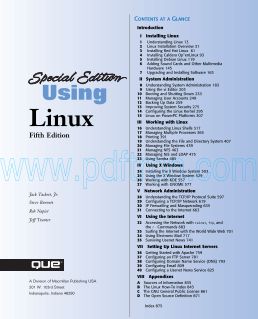 Cover of Special Edition Using Linux.pdf