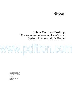 Cover of Sun - Solaris 9 - SCDE System Administrator's Guide.pdf