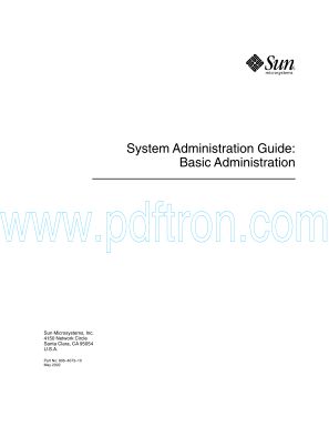 Cover of Sun - Solaris 9 - Sag Basic Administration.pdf