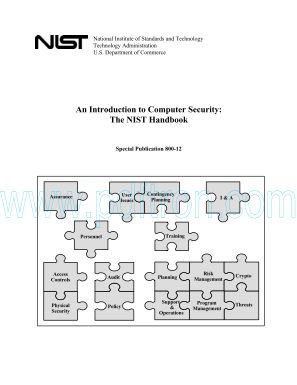 Cover of (Ebook) Computer Security Handbook.pdf