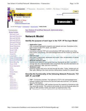 Cover of Sun Solaris 8 Certified Network Administration - Cramsession.pdf