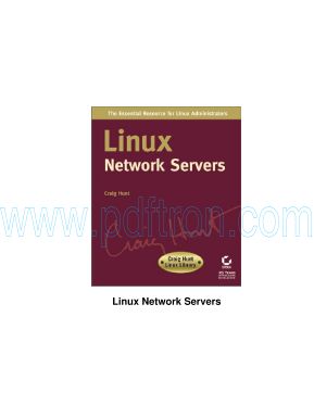 Cover of Sybex - Linux Network Servers - 2002 - (By Laxxuss).pdf