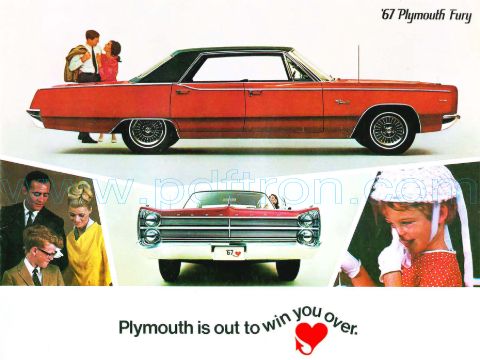 Cover of  Plymouth Fury 1967.Pdf