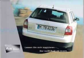 Cover of Audi A4 Avant 2001 GER.pdf