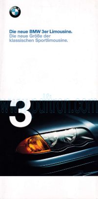 Cover of BMW Serie 3 1998 GER.pdf