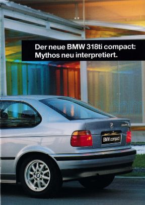 Cover of BMW Serie 3 Compact 1994 GER .pdf