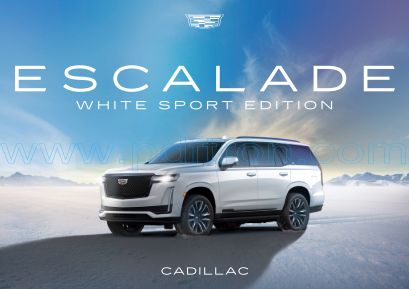 Cover of Cadillac Escalade White Sport Edition 2023 JPN.pdf